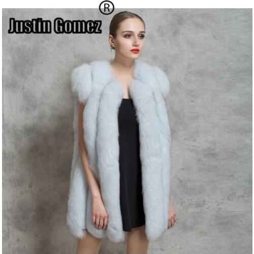 Top Quality Warm Thicken Essential Stylish Womens Coats Cheap Soft Womens Winter Jacket 2020 Female Luxury Fur Vest Waistcoat