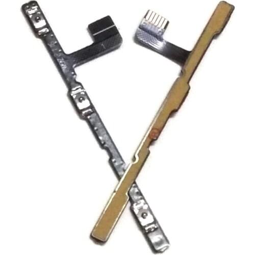 10PCS For Lenovo Vibe C2 K10a40 Power On Off Volume Switch Side Button Key Flex Cable Replacement Parts