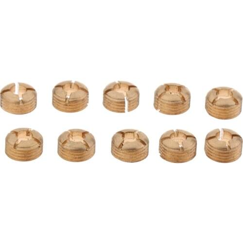 10 Pieces Metal Saxophone Screws DIY for Alto Tenor Soprano Sax Repair Parts