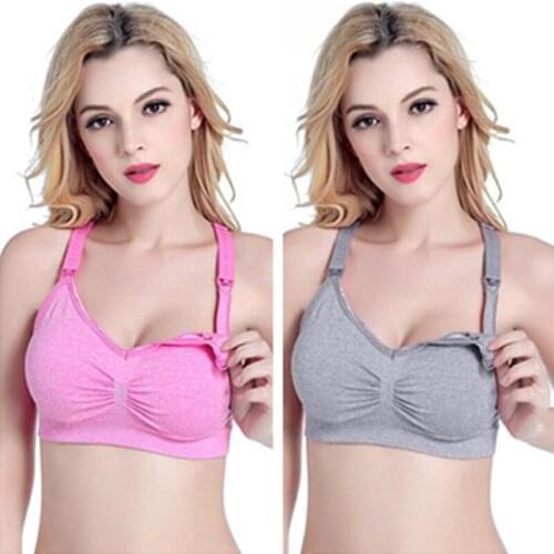 2020 Maternity Nursing Bras Set Pregnant Breastfeeding Pregnancy Women Underwear Breast Feeding Bra Soutien Gorge Allaitement