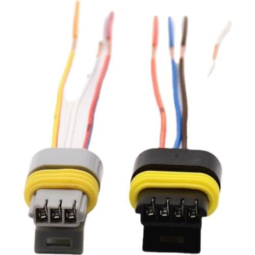 Automobile Idle Speed Motor Socket General Purpose Automobile Idle Speed Motor Three-wire Four-wire Plug