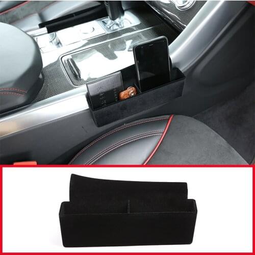 Car Accessorie Interior Central Control Hanging Storage Box For Land Rang Rover Sport 2014-2019 Car Inner Storage Box Black 1Pcs