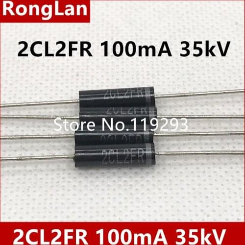 [BELLA] 2CL2FR high voltage diodes high voltage electron 2CL2FR 100mA 35kV high voltage silicon stack--20PCS/LOT