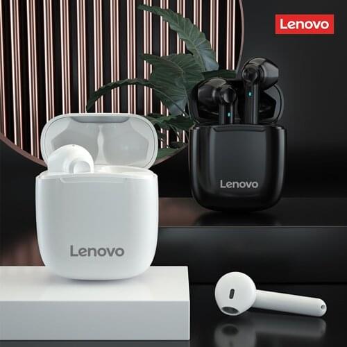 Lenovo XT89 Wireless Headphones Bluetooth 5.0 Earphone Touch Control Headset IPX5 Waterproof Earbuds w/ Mic 300mAh Charging Case