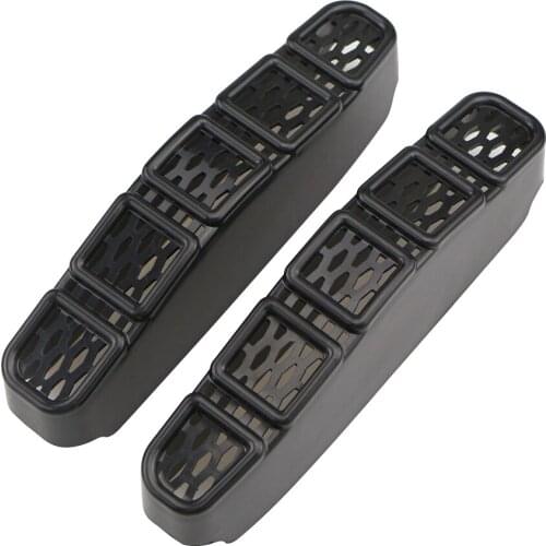 Color My Life for Jeep Compass MP 2017 2018 Under Seat Floor Rear A/C Heater Air Conditioner Duct Vent Cover Outlet Interior