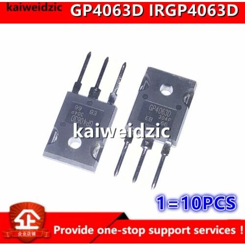 Kaiweikdic New imported original IRGP4063D GP4063D IRGP4063DPBF 48A600V TO247 For IGBT power tube switching power supply