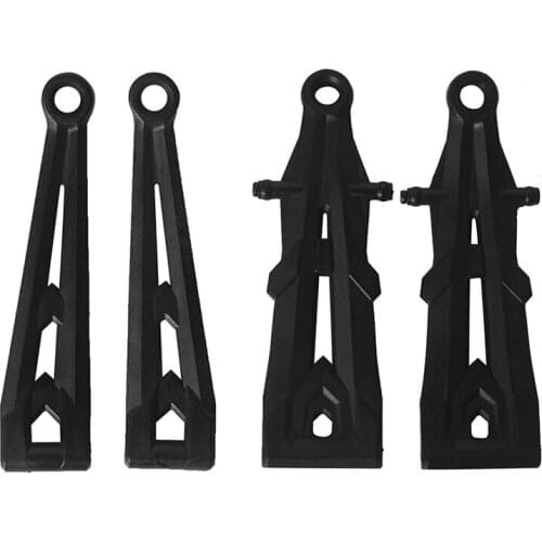 4Pcs Front Upper & Lower Suspension Arm Set for Hosim XLH Xinlehong 9125 RC Car Spare Parts Upgrade Accessories