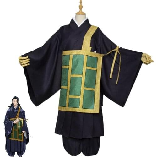 Anime Jujutsu Kaisen Getou Suguru Cosplay Costume Japanese Monk Outfits Adult Fancy Suit Halloween Carnival Uniforms Custom Made