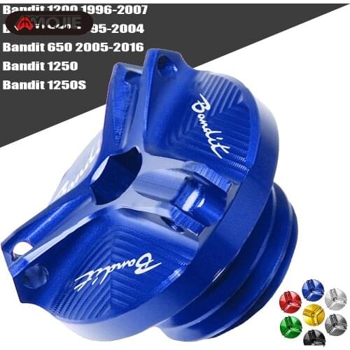 Engine Oil Drain Plug Sump Nut Cup Covers Oil Filler Cap FOR SUZUKI BANDIT 400 600 650 1200 1250 1250S Accessories