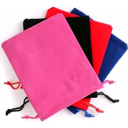 5pcs/set Little Dice Bag Flannelette Pouch Bag Drawstring Jewelry Tarot Bag Board Game Jewelry Packaging & Display dice Bag