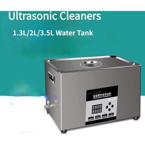 1.3L/2L/3.5L Capacity Household Jewelry Glasses Ultrasonic Cleaner Industrial Hardware Degreasing Laboratory Cleaning Machine