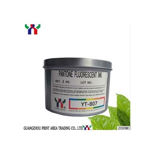 Magenta,UV Pantone Fluorescent ink,UV Dry,fluorescent under UV light,1kg/can,high concentration,fastly dry,validity 2years