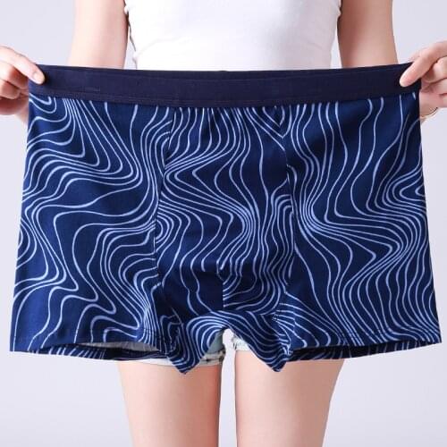 Large Size Male Cotton Underwear Loose Comfortable Boxers Oversize Panties 7XL Elastic Big Size Mens Boxer Plus Size Underpants