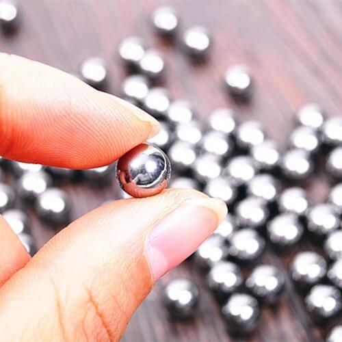 100pcs 7mm Steel Ball For Hunting Professional Slingshot Stainless Bow Ammo Sling Steel balls Accessories Childrens Adult Toys