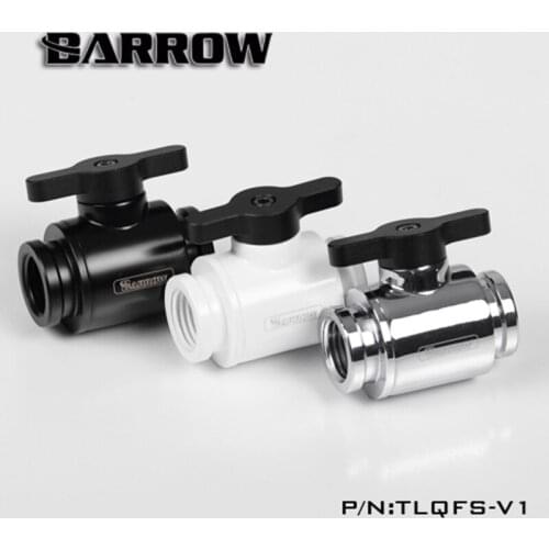 Barrow Ball Shutoff Mini-Valve With Aluminum Handle. TLQFS-V1