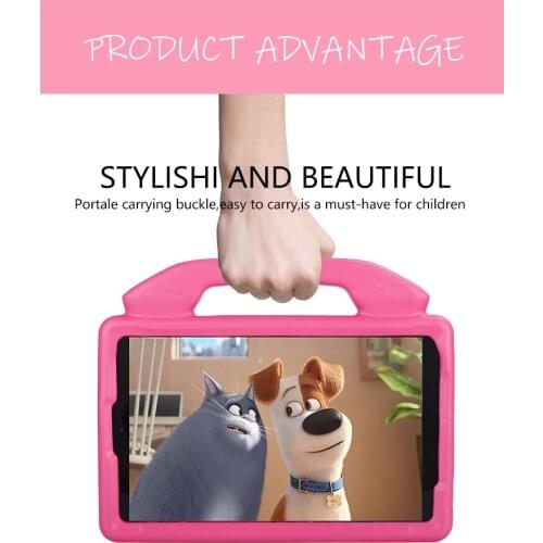 Kids Safe Portable Tablet Case For Samsung Galaxy Tab A10.1 T510 T515 Cover Shockproof Heavy Protective Rugged Duty Stand Case