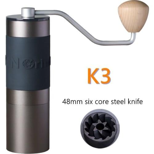 New 48mm conical burr super coffee grinder espresso coffee mill grinding core super manual coffee bearing Quick-Disassembly