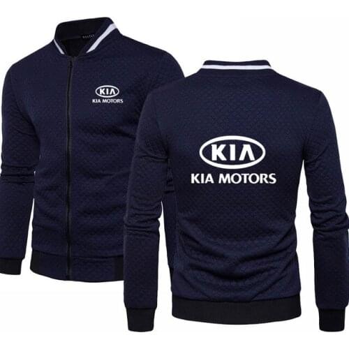 2020 NEW Spring Mens baseball jacke men for KIA Motors Car Logo Print High Quality Cotton Mens baseball jacket Sweatshirts