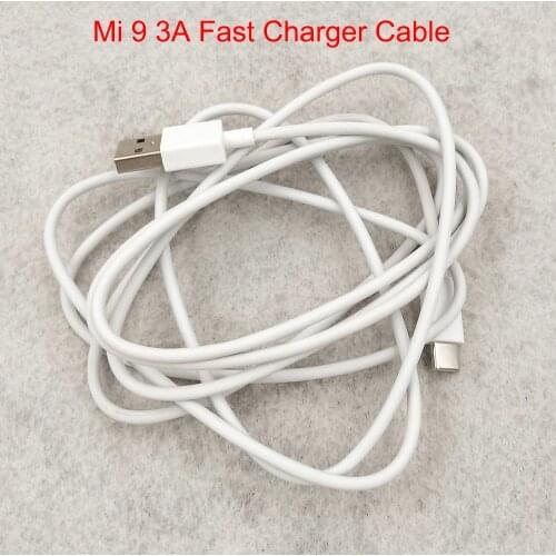 Original Xiaomi Redmi Note 9s 9 10 Pro Fast Charging Cable 1/2/3M 3A Type C Quick Charger Line For Mi 9 9T Pro Redmi K20 K30 Pro