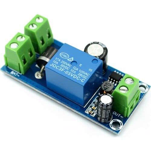 Power Supply 5V to 48V Board Relay Module Power-OFF Protection Module Automatic Switching Module UPS Emergency Cut-off Battery