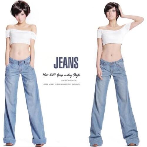 PJ.SDZM Women's Straight Jeans