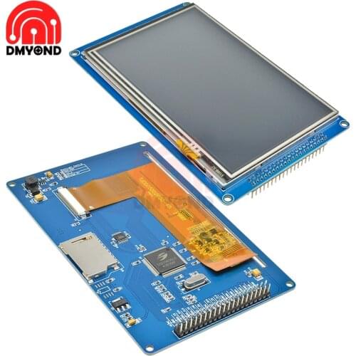 5 inch 5.0" 800*480 TFT LCD Display Module RGB-Stripe SSD1963 Controller Board with Touch Panel SD Card for Arduino 51 AVR STM32
