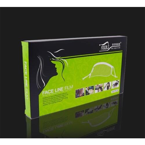 Transparent Forehead Protectors & Eye ,Mask for Hair Dye, Hair Color, Hair Cutting Scissorsand Hair,50 sheets per box