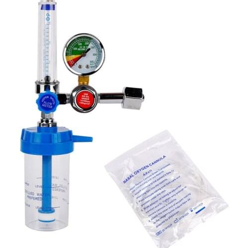 Oxygen Regulator O2 Pressure Reducer for Inhalator Pressure Reducing Valve G5/8\" P0RE