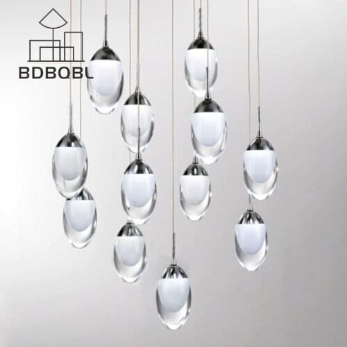 BDBQBL Modern Acrylic Pendant Lamp Loft Novelty Magic Pendant Lights LED Lighting LED Strip Indoor Lighting Dining Room Bar