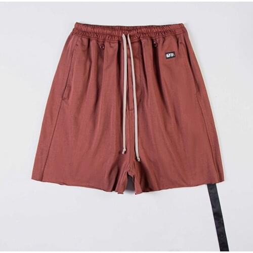 American Famous Brand RO DRK 2021ss New Casual Gym Shorts Streetwear Mens Clothing Techwear Mens Pants Traf Sweatpants Y2k