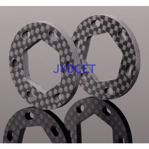 SAX87055 Carbon Fiber Dual Fiberglass Brake Disk 19x35x3mm 2pcs For RC Model HPI 87055 SAVAGE X 4.6 5.9