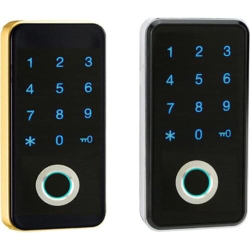 Smart Digital Fingerprint Touch Code Password Lock Security Anti-theft Electronic Wardrobe File Cabinet Home Improvement