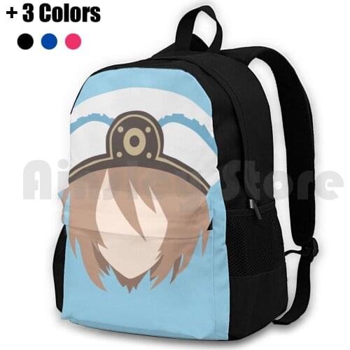 4 Goddesses-White V1 Outdoor Hiking Backpack Waterproof Camping Travel Hyperdimension Neptunie Blanc Anime Games