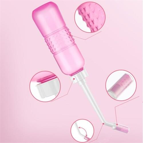 560ML Portable Sprayer Bidet Toilet Handheld Hand Spray Handheld Travel Seat Water Dispensers Bottle Bathroom Household Cleaning