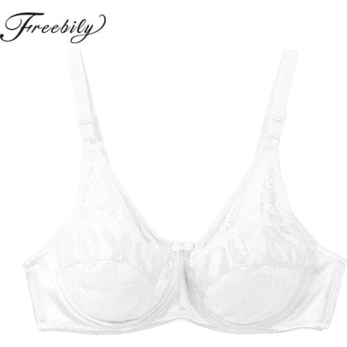 Shemale Transvestite Dragqueen Crossdresser Bra Fake Boobs Mastectomy Pocket Bra Lace And Satin Bra For Silicone Breast Forms