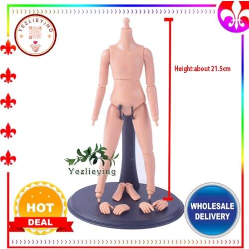 1/6th KUMIK Small Girl YL/Boy Normale Skin Juniores Female/Male Action Figure Body For 12/6 Inch Doll DIY Model Toys Seamless