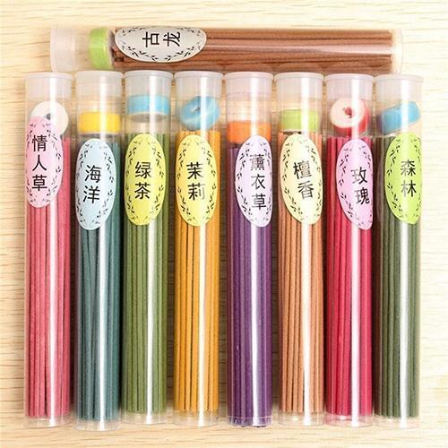 HOT SALE! 50 Sticks Incense Burner Fragrance Spices Natural Aroma Sandalwood Air Freshener Sandalwood Incense Sticks
