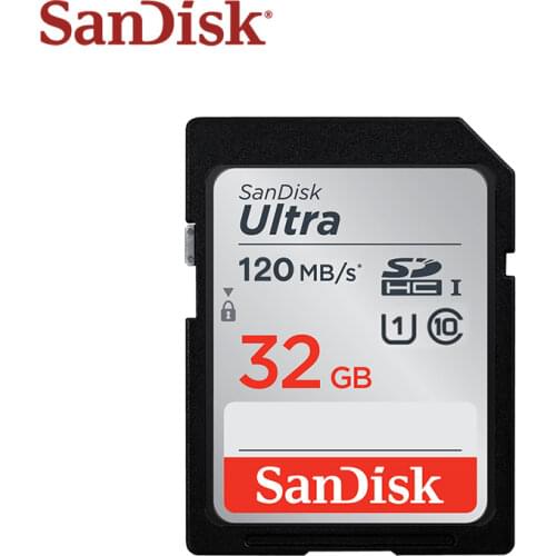 SanDisk 64GB Flash Card SD Card 128GB Record Card 32GB Class 10 Memory Card 16GB C10 80MB/s SDHC Card SDXC Card 100% Original