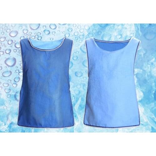 Summer Cooling Clothing Shirt Ice Vest for Outdoor Running Cycling Walking
