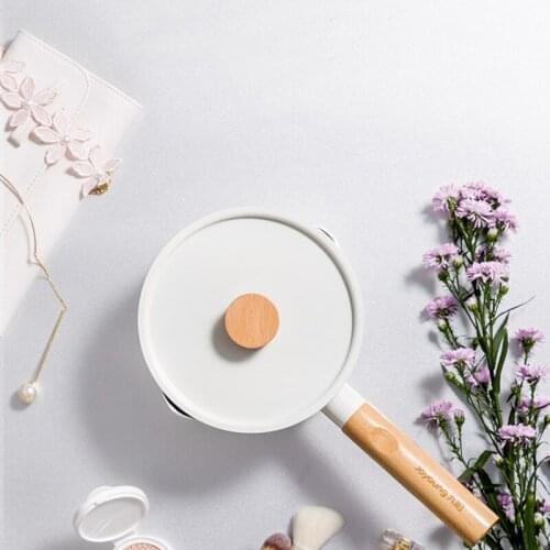 Multifunctional pot portable compact milk cooker household rice noodle cooking pot hot pot