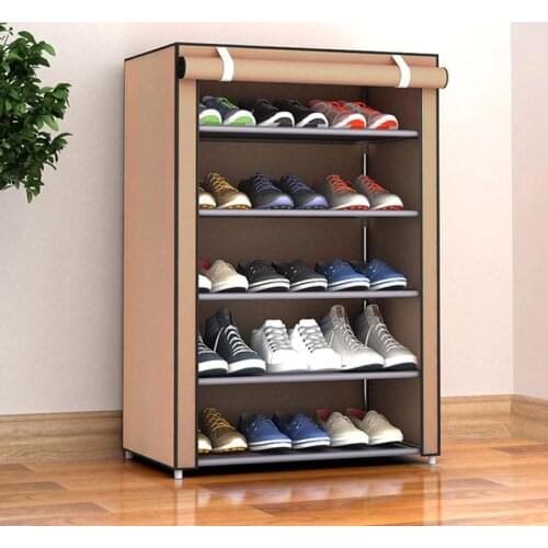 Multi-layer Combination Shoe Rack Dustproof Storage Shoe Cabinet School Dormitory Simple Assembly Storage Rack Finishing Shelf