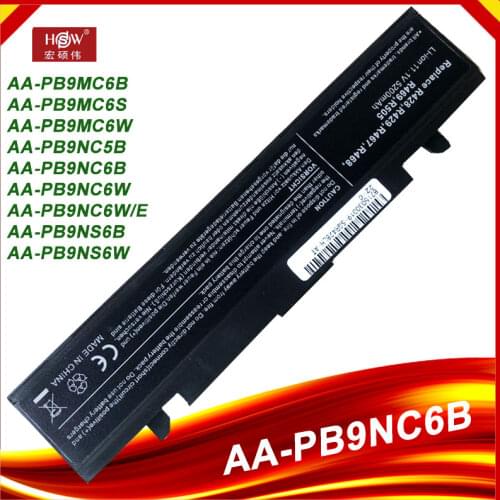 New Battery for Samsung NP-R470 NP-R480 R530 R580 R620 AA-PB9NC6B
