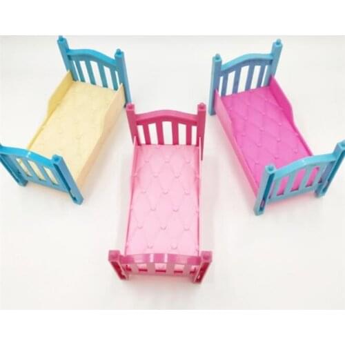 Original Doll Furniture Doll Bed DIY Toy Birthday Gift Collection