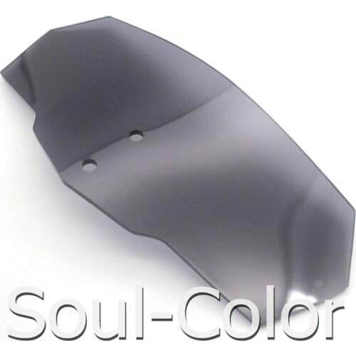 Motorcycle Windshield Airflow Adjustable Windscreen Extension Wind Deflector Unversal Decals For BMW Honda Yamaha Suzuki Ducati