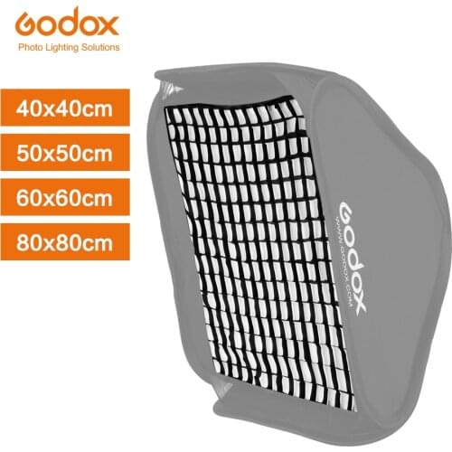 Godox 40x40cm 50x50cm 60x60cm 80x80cm Honeycomb Grid for Godox S-type Softbox Studio Speedlite Flash Softbox