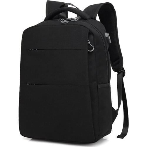 Unisex USB Charger School Backpacks 15.6 inch Laptop Bags Student Notebook Bag Women Travel Bag Packs Waterproof Shoulder Bag