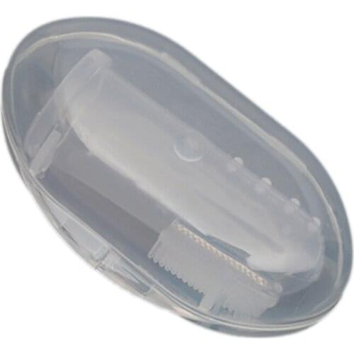 Pet Dental Brush Silicone Super Soft Dog Toothbrushes Pet Finger Plush Dog Plus Bad Breath Care Tartar Tools Dog Cat Cleaning