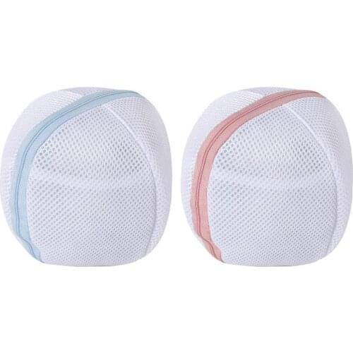 1PC Underwear Wash Bag Laundry Bag For Bra Protect Ball Shape Bras Laundry Basket Polyester Mesh Pouch Care Bra Washing Bags