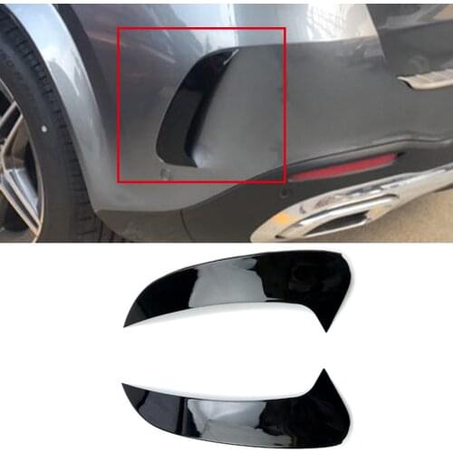 2Pcs Car Accessories Rear Bumper Fender Air Vent Outlet Cover Trim For Mercedes Benz GLE Class W167 V167 GLE350 GLE450 2020 2021