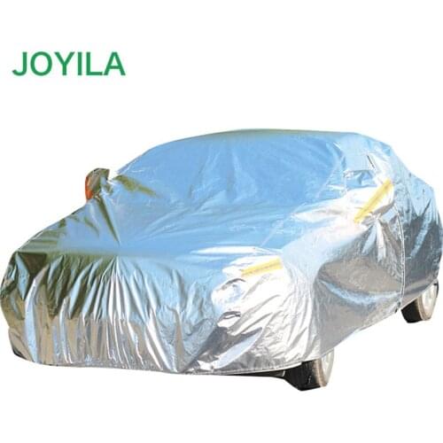Aluminum Film Plus Cotton Insulation Car Cover Rain and Dustproof Snowproof Sunshade Anti-icing Car Clothing